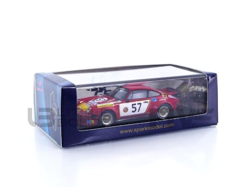 Spark 1/43 - P-ORSCHE 934 - Le Mans 1976 miniatura 5