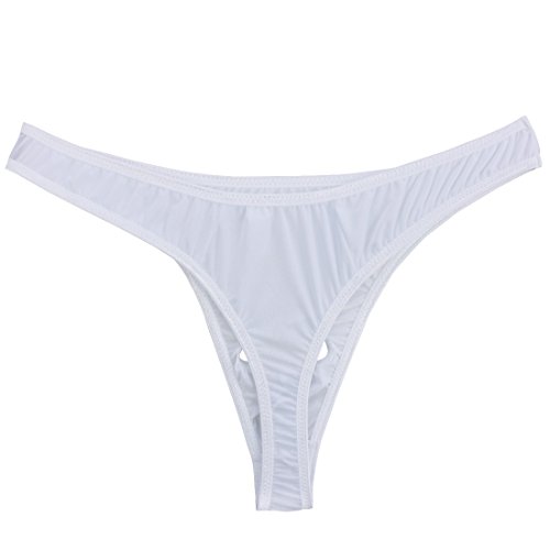 Mens Sexy Low Rise Open Pouch Hole Jockstrap Micro Mini Triangle G-string T-back Briefs Thongs Underwear4