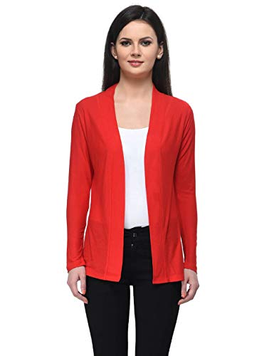 Image of Frenchtrendz Womens's Viscose Crepe Shrug(Size: XS-4XL)