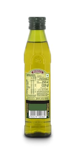 Image of Borges Fruity Extra Virgin Olive Oil - 250 ml | Unrefined & Cold Pressed Oil|Packed in Spain|Sweet & Fruity Flavour