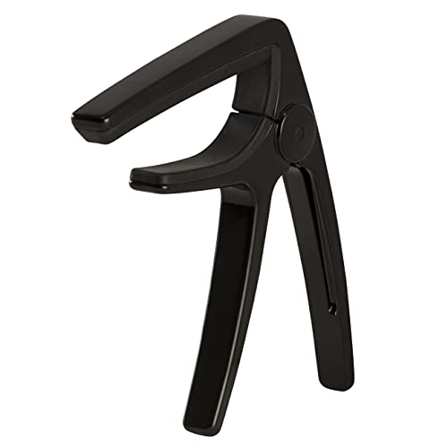 Fender »LAUREL ACOUSTIC GUITAR CAPO« Capodastre pour Guitare Acoustique – Couleur: Noir 0990413002 - Les Beatles, Paul McCartney, John Lennon, RIngo Starr, George Harrison Fender »LAUREL ACOUSTIC GUITAR CAPO« Capodastre pour Guitare Acoustique - Couleur: Noir 0990413002 – Image 4