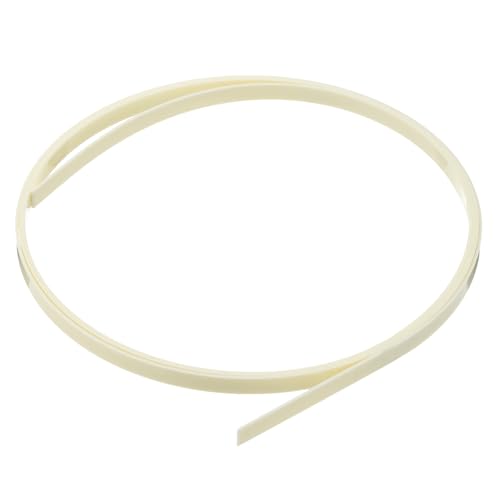 MECCANIXITY Plastic Binding Purfling Strip 1650x6x1mm Guitar Binding Edge Trim for Acoustic Classical Guitar Parts Accessories Beige
