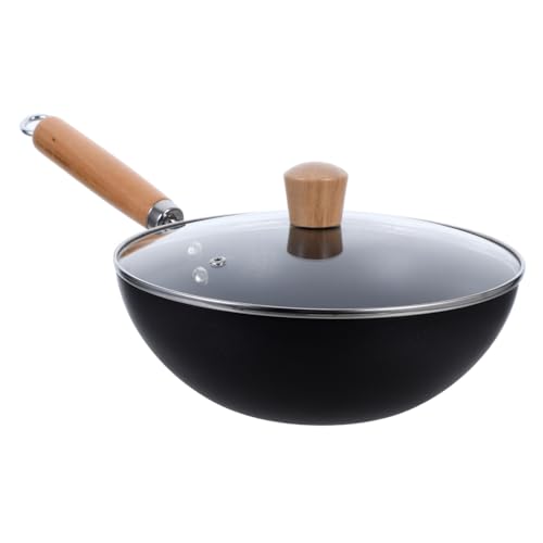 Wok de Hierro con Mango de Madera Garneck