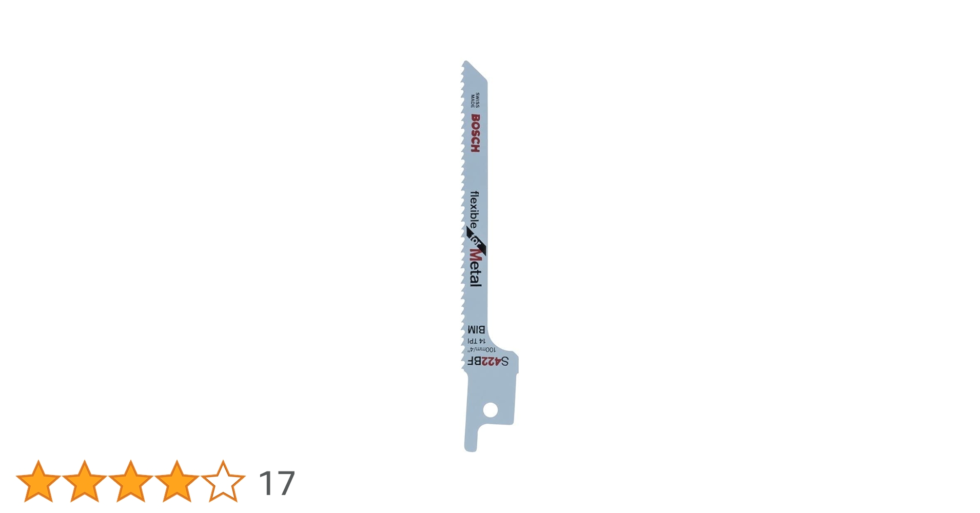 Amazon | BOSCH(ボッシュ) 金属用セーバーソーブレード5本組