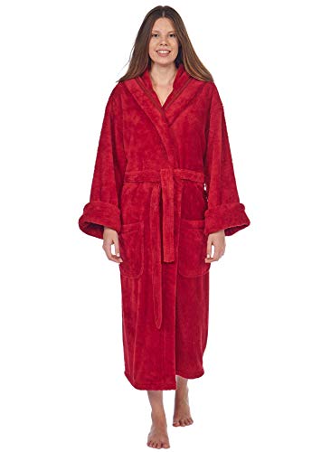 Luxurious Women's Hooded Fleece, Soft, Plush Bathrobe3