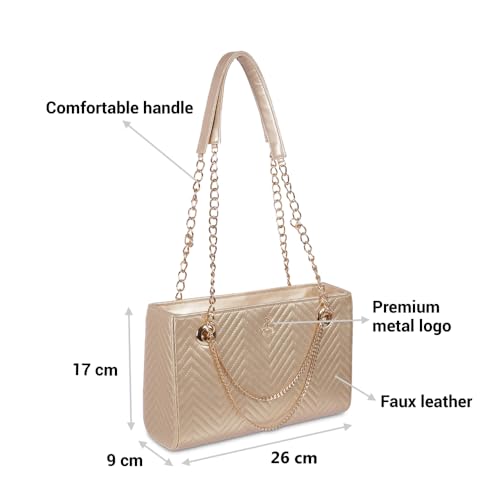 Image of Mochi Women's Fashionable Faux Leather Shoulder Bag