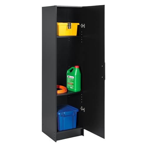 Prepac Elite 16" Narrow Cabinet in Black