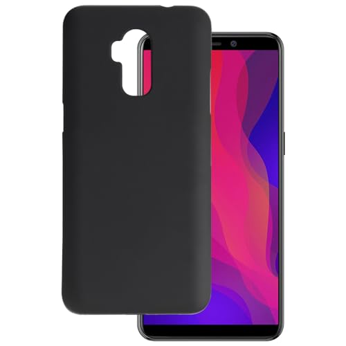 OAGELIM Hülle kompatibel mit Ulefone P6000 Plus Hülle Stoßfeste TPU Weiche Flexible Schützende Handyhülle mit Kratzfestigkeit & Militärischer Fallschutz (Schwarz)