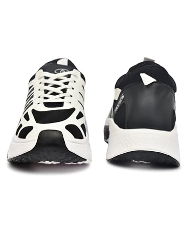 Image of CHICAGO-01 Stylish Casual Mid Top Sneaker and Trendy Shoes with Laces for Men & Boys, Perfect, College, Parties and Outings, Lightweight, Comfortable, and Durable for All-Day Use
