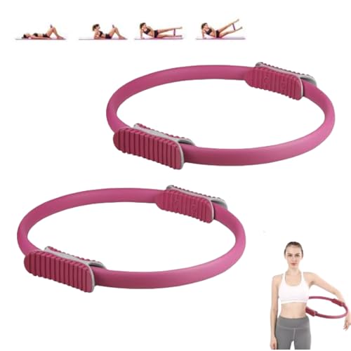 Materiali: realizzato in plastica ABS rinforzata con fibra di vetro che permette all'anello di mantenere la sua forma anche dopo molteplici allenamenti. Inoltre, è realizzata in schiuma EVA sportiva antiscivolo la cui morbidezza garantisce di non danneggiare il corpo durante le tue routine e offre una buona traspirabilità e comfort.