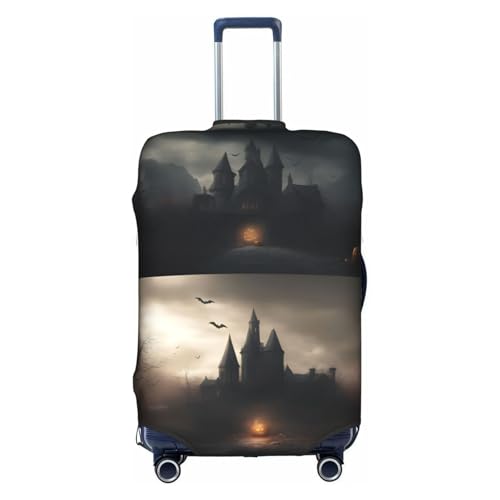 Halloween Horror 1 Tsa Approved Luggage Cover For 18-32 Inch Suitcases Scratch-Resistant Stretch Luggage Cover