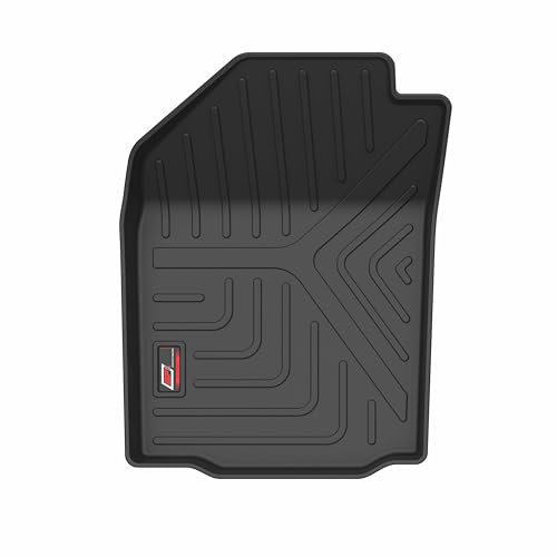 Image of GFX Rubber Car Mat Life Long Mat Compatible For Grand Vitara /Urban Cruiser /Hyryder 2022 Onwards (Black)