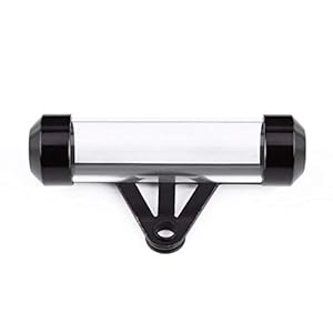 Tube à vignette étanche universel pour moto – Cadre en alliage d’aluminium – Noir