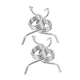 LOORGVEL 4 Stück Teiliges Fußrasten feder montageset für Offroad motorräder Langlebige Leichte Pedalfedern mit Sicherem Federmechanismus Installieren Verbessert Stabilität und Kontrolle