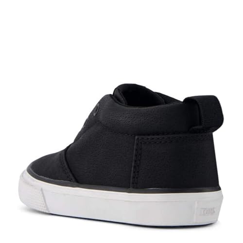 TOMS Boy's, Tiny Alpargata Fenix Mid Sneaker Toddler Black3