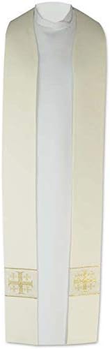 Vestment - Priest Stole"Jerusalem Crosses"