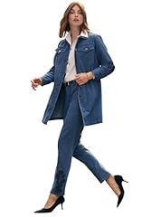 Medium Stonewash Mesh Embroidery