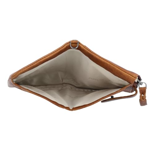 Harper RFID Distressed Leather Wallet with ID Slots and Coin Pouch (Distressed Brown)4