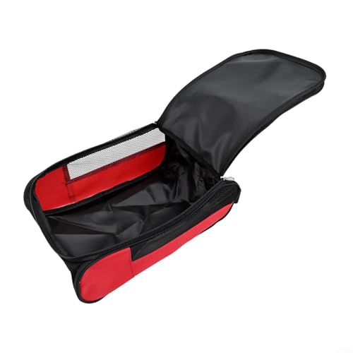 Eine stilvolle und praktische Möglichkeit, Ihre Lieblings-Sneaker während des Trainings zu schützen (rot)