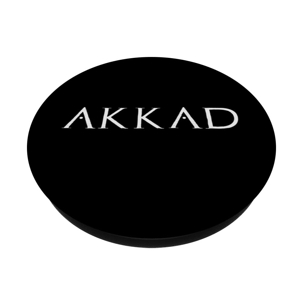Akkad Ancient Mesopotamian History PopSockets Swappable PopGrip, Black - Image 2