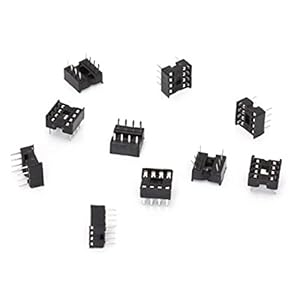 10 stuks professionele Solder Type 8 PIN DIP Integrated Circuit IC Sockets Adapter, Om de installatie te vereenvoudigen