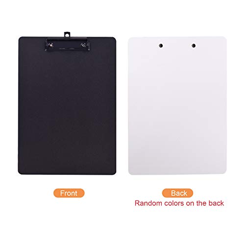 Tamanho A4 Prancheta de Plástico Placa de Escrita Placa de Perfil Baixo Clipe Titular do Documento c