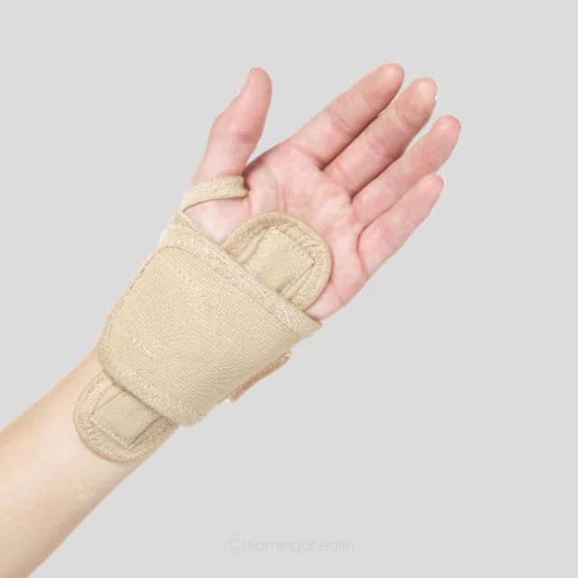 Flamingo Carpal Tunnel Splint | Wrist Support Brace with Thumb Loop | Pain Relief Carpal Tunnel Splint Wrap for Sports Injuries, Fracture Support and Thumb Support | Universal (B0CT8W8J35) Amazon Price History, Amazon Price Tracker