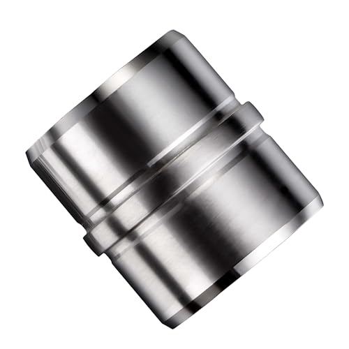 AICA Conector para pasamano de Acero Inoxidable 304, Diámetro 42,2 mm, Plata, utilizado para conectar múltiples secciones de pasamanos