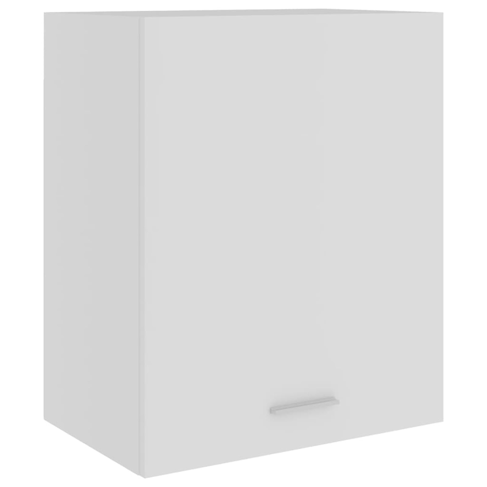 Gecheer Hängeschränke 2 STK. Lyon Weiß 50x31x60 cm Holzwerkstoff Wandschrank Lagerschrank Küchenschrank für Kochutensilien Vorräte