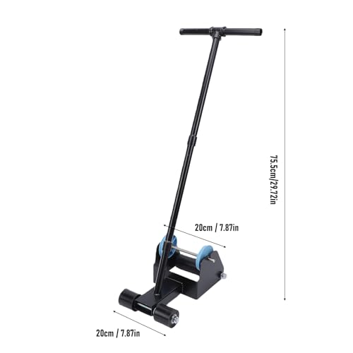 Aplicadores de cinta para piso de empuje manual con mango extraíble ajustable 3