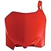 Polisport 8658800001 Front Number Plate - Red CR 2004