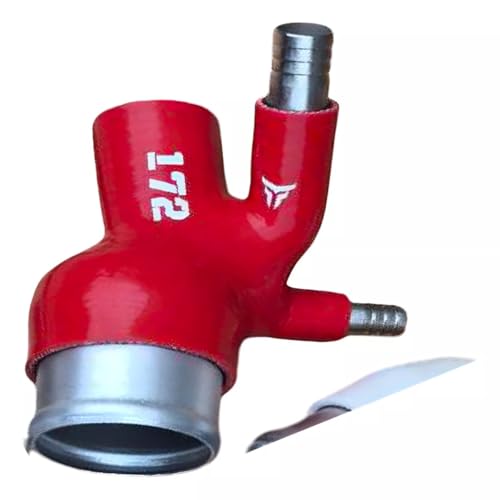 Intake De Silicone P/Motor Thp S/Filtro (Vermelho)