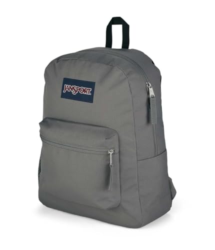 Image of JanSport Unisex Cross Town Graphite Grey Polyester Backpack