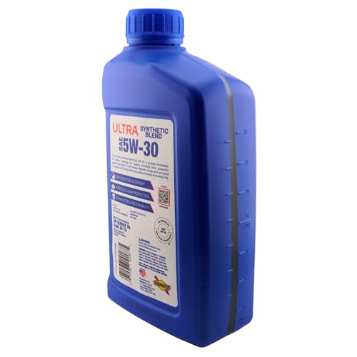 Aceite para motor 5W-30 mezcla sintética 2 litros pack 2 miniatura 5