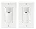 Leviton Decora DOS02-2PK Lot de 2 interrupteurs à détecteur de mouvement automatique 2 A Qualité résidentielle unipolaire Blanc
