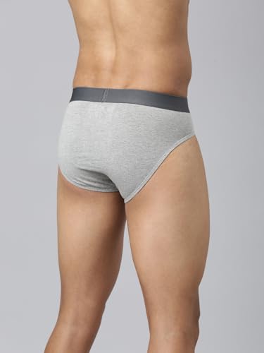 Image of Levi's 017 Classic Brief for Men | Cotton Stretch Fabric | Men's Brief Underwear | Anti-Roll Waistband | Extra Supportive Gusset | Dual Layer 3D Pouch | Tagless & Zero Irritation Comfort | Pack of 2