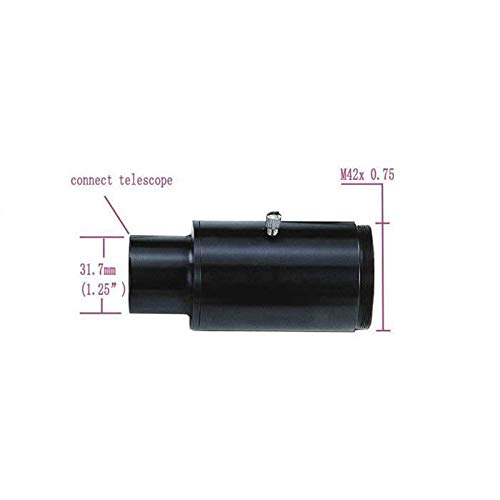 Mystery Adaptateur de Support de télescope 3,2 cm et Adaptateur de Tube d'extension (Tube d'extension télescope) pour Appareil Photo Reflex numérique Nikon Canon Sony sans Miroir - Image 5