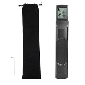 Taschengitarre, 6 B¨¹nde Tragbares Taschengitarren-¨¹bungswerkzeug Gitarren-Gadget-Akkord-Trainer mit drehbarer Diagrammanzeige f¨¹r Anf?nger-Gitarrist