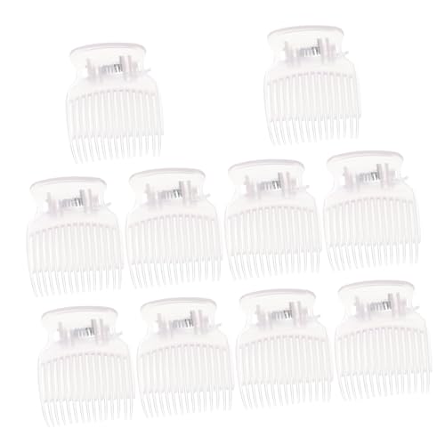 Didiseaon 10pcs Hot Curler Clamp Insulated Hair Roller Clips for Coloring Perming and Care Replacement for Hot Roller Clips Quick Heating