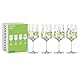 RITZENHOFF 6041007 Aperitif-Glas 500 ml - 4er-Set - Serie Sommertau - 4 Stück für Hugo - mit Made in Germany