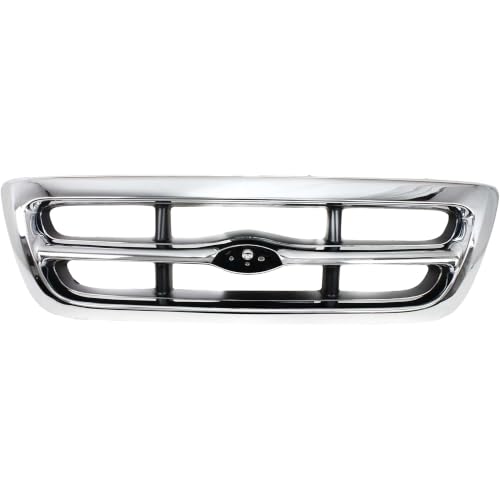 Image of Garage-Pro Grille Assembly For Ford Ranger 1998-2000 Chrome