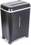 WOLVERINE 8-Sheet Super Micro Cut High Security Level P-5 Ultra Quiet Paper/Credit Card Home Office Shredder with 4.5 gallons Pullout Waste Bin SD9101 (Black)