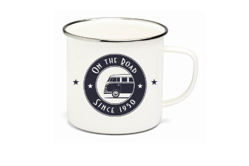 Tazza da caffè Bulli 'On the Road' in smalto