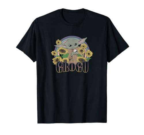 T-shirt Star Wars Grogu multicolore et t-shirt motif fleuri pour adulte