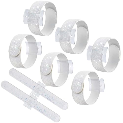 Relaxgiant 6 Pieces Corsage Wristlet Bracelets Slap...