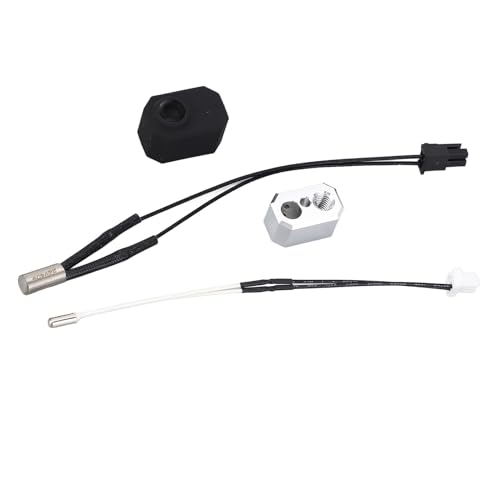 Hotend Heater Block Kit Aluminum Heating Block with 24V 40W Heater Cartridgea Thermistor Silicone Sleeve for Prusa MK4