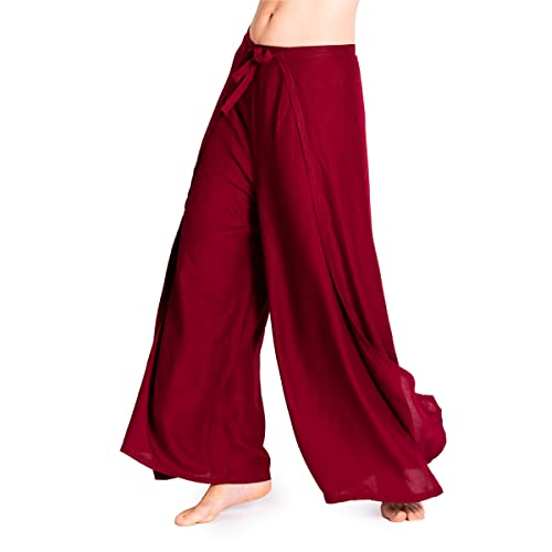 PANASIAM Sunshine Pants Plain, Bordeaux red, M