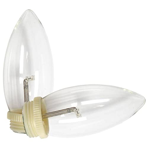 Celestial Lights 96564 - Replacement Bulbs for Battery Operated Window Taper Candle (2 pack)