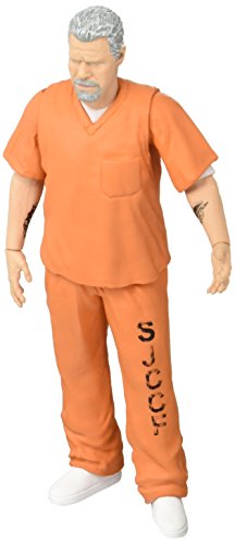 Mezco Toysu00a0u0096u00a0Sons of Anarchy Clay Morrow Orange Prison Figura, 696198823042