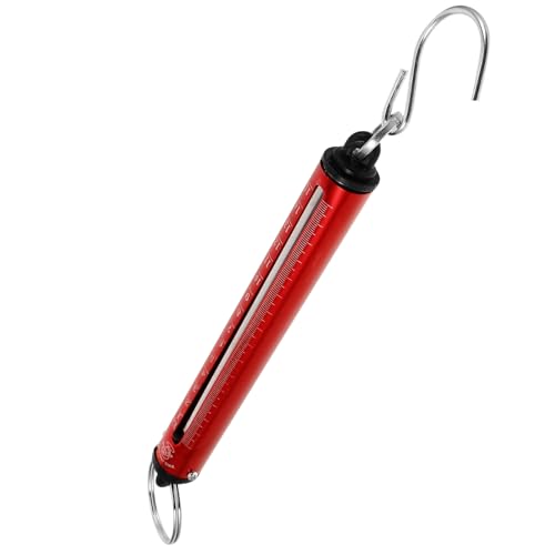 ADOCARN Báscula Colgante de Resorte Mini Portátil Gancho Resistente para Pesaje de Equipaje y Productos Frescos